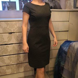 Mexx size 38 charcoal grey pencil office dress